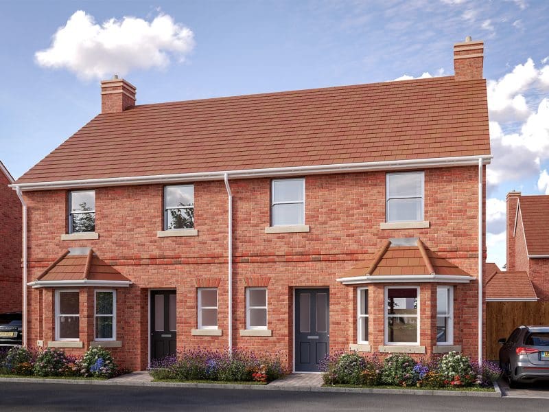 New Homes Sway Brockenhurst New Forest, St Luke's Fields by Hurst & Hurst Estates