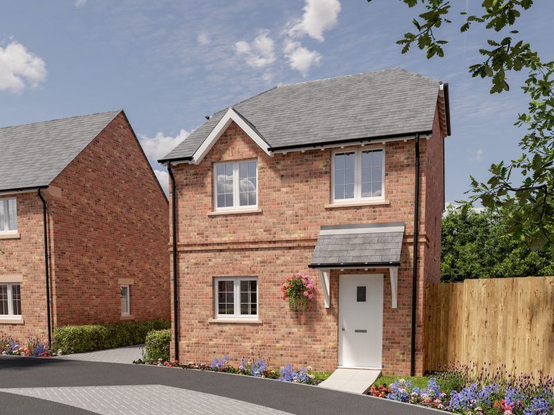 New Homes Shillingstone Fields, Okeford Fitzpaine, Dorset by Hurst & Hurst Estates