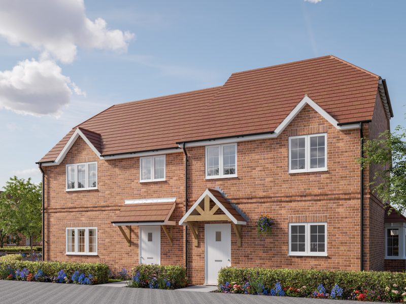 New Homes Shillingstone Fields, Okeford Fitzpaine, Dorset by Hurst & Hurst Estates