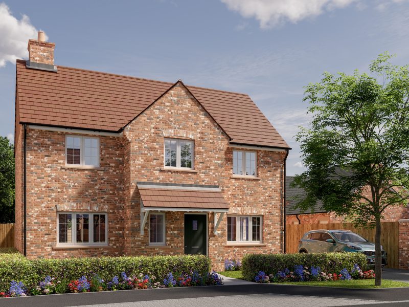 New Homes Shillingstone Fields, Okeford Fitzpaine, Dorset by Hurst & Hurst Estates