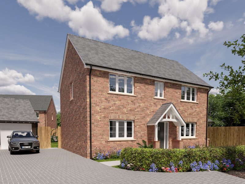 New Homes Shillingstone Fields, Okeford Fitzpaine, Dorset by Hurst & Hurst Estates