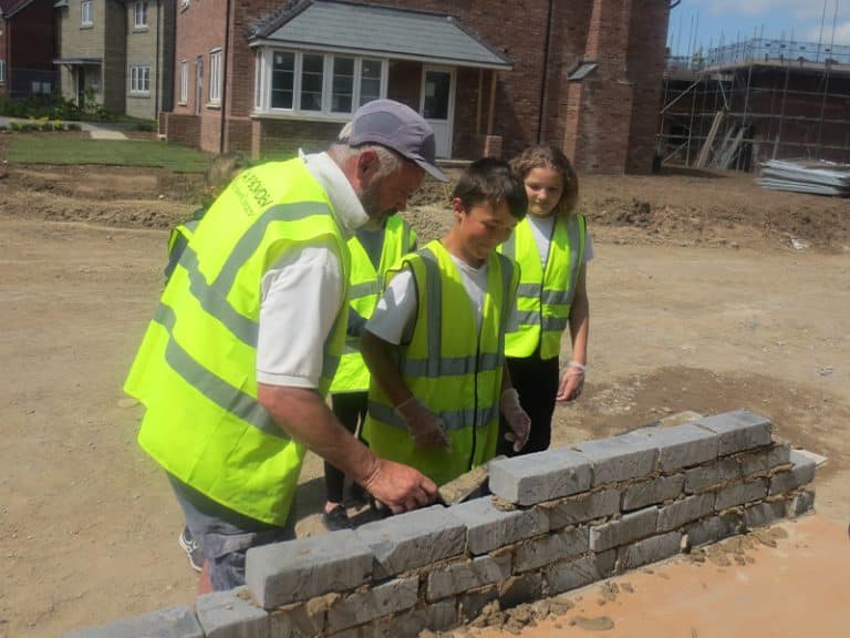 Welcoming pupils from Shillingstone Primary School - New Homes Dorset ...